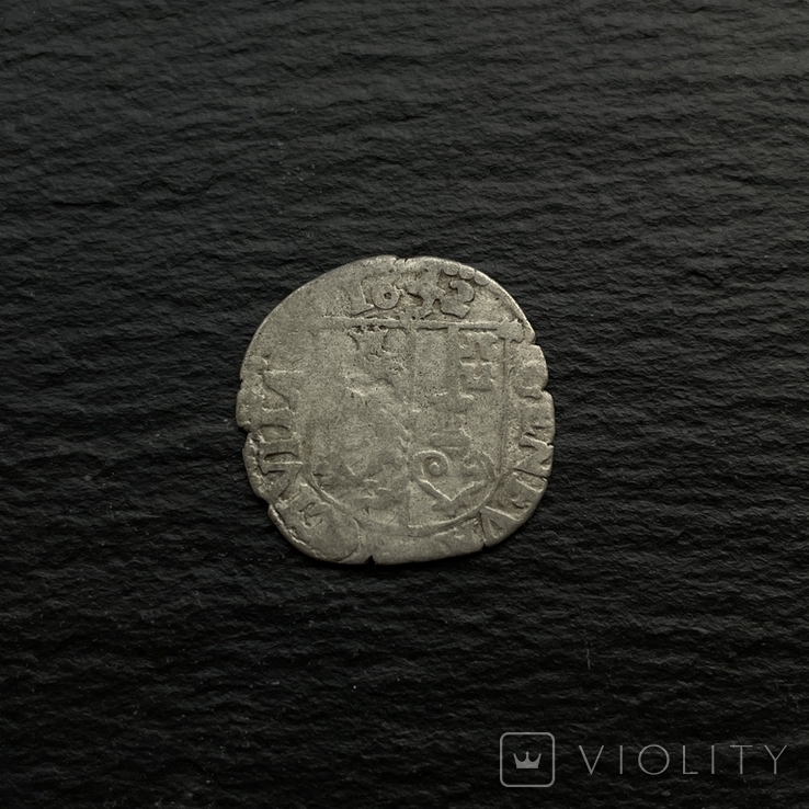 6 солей 1642 год Женева Швейцария серебро 1.66 грамм, фото №2