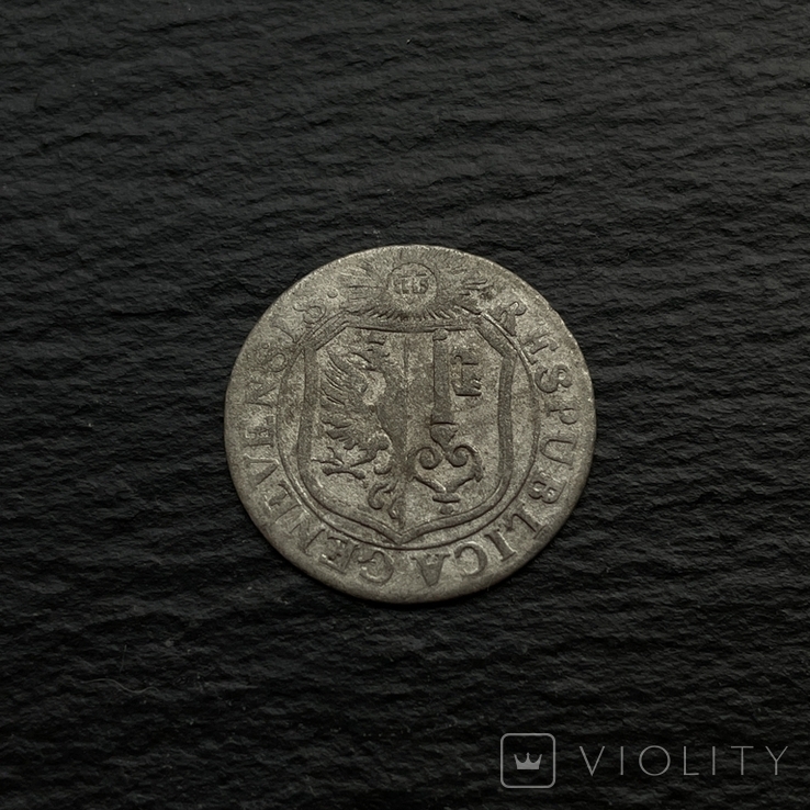 3 соля 1766 Женева Швейцария серебро 1.45 грамм, фото №2