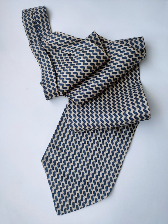 Шовковий галстук краватка Аскот, фото №2