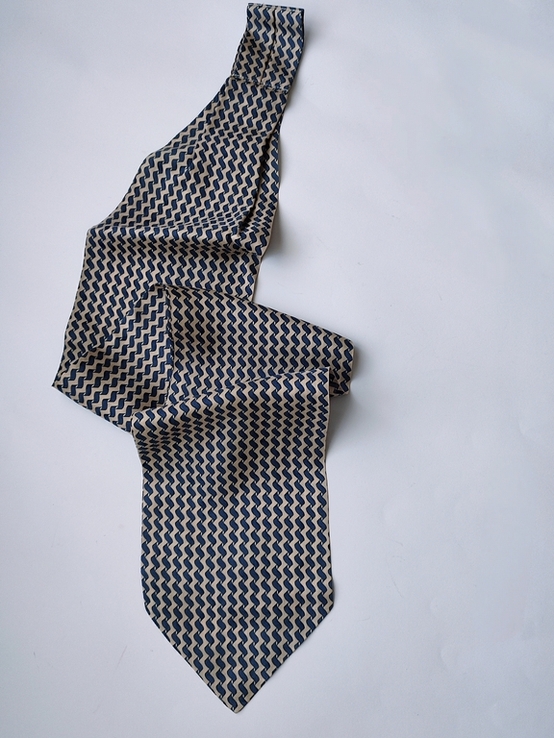 Шовковий галстук краватка Аскот, фото №3