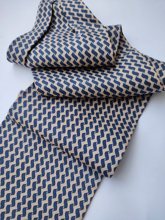 Шовковий галстук краватка Аскот, фото №6