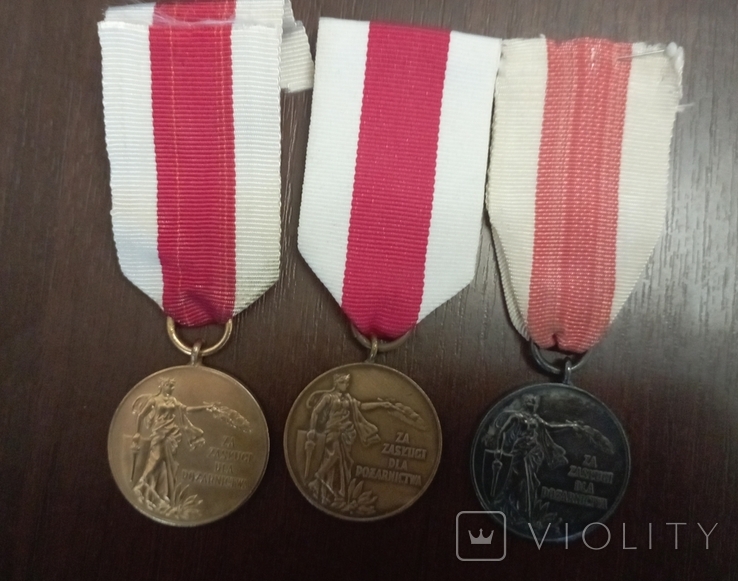 3 степені Медалі Асоціації пожежних команд, фото №2
