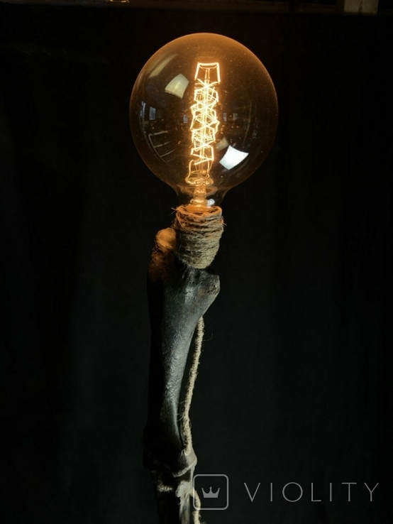 Лампа роБИнЗОНА 200 тысяч лет с сертификатом из музея, фото №8