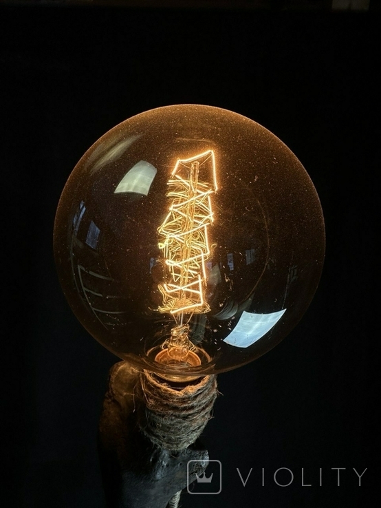 Лампа роБИнЗОНА 200 тысяч лет с сертификатом из музея, фото №9