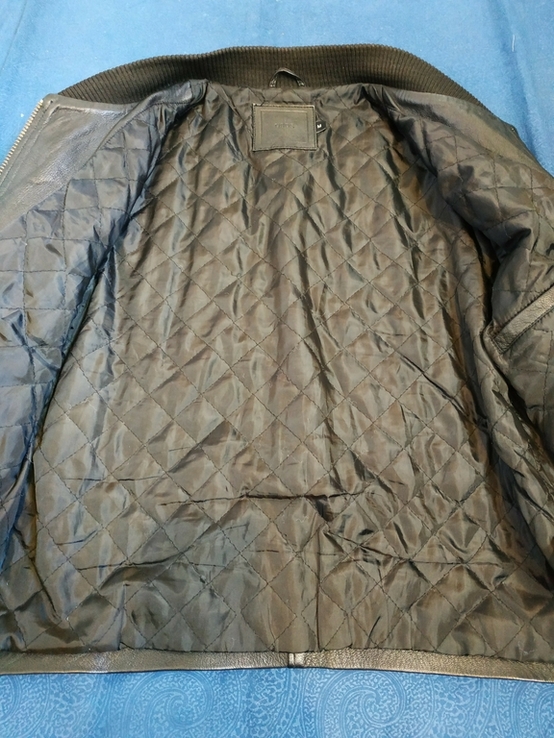 Куртка шкіряна ASOS унісекс натуральна шкіра р-р М, фото №7