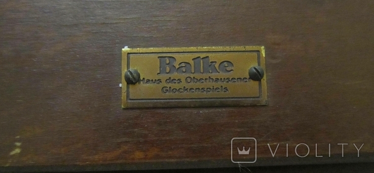 Старий годинник Balke з боєм і маятником. Німеччина., фото №10