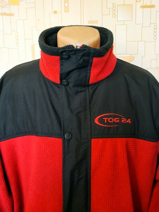 Куртка флісова. Термокуртка чоловіча на підкладі TOG 24 стрейч p-p XL, фото №4