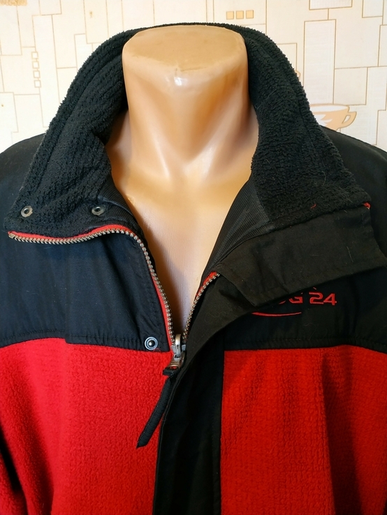 Куртка флісова. Термокуртка чоловіча на підкладі TOG 24 стрейч p-p XL, photo number 5