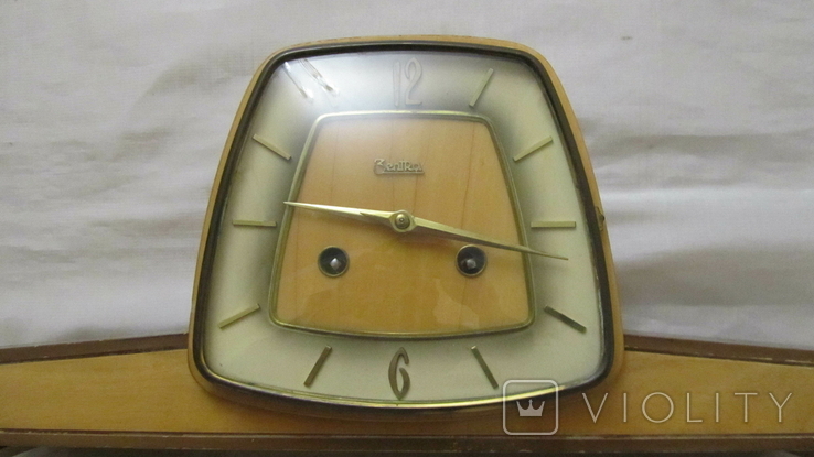 Старий годинник ZentRa з боєм. Німеччина., фото №3