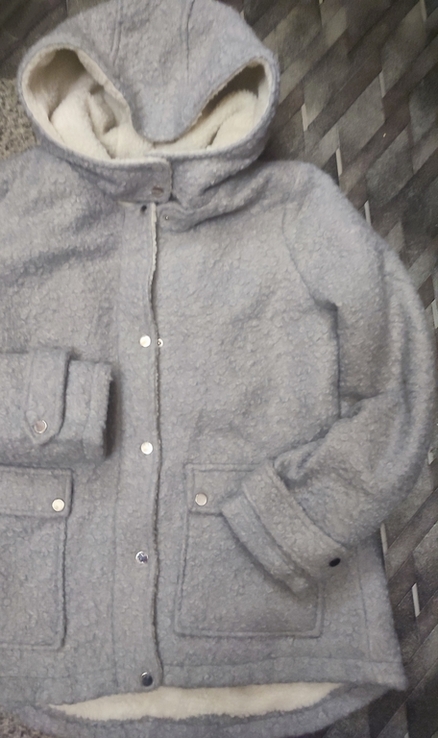 Удлинённая куртка "букле" Р.44-46, фото №2