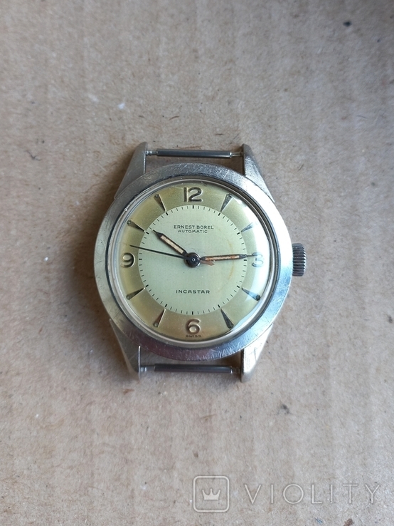 Часы ERNEST BOREL automatic,incastar,рабочие, фото №2