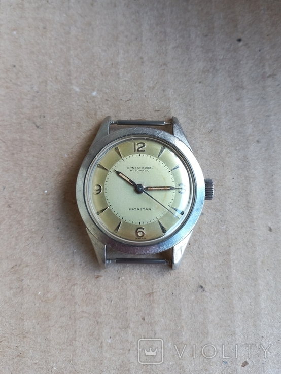 Часы ERNEST BOREL automatic,incastar,рабочие, фото №3