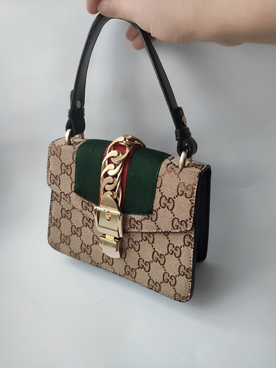 Маленька жіноча сумка сумочка клатч Gucci, фото №3
