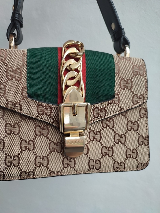 Маленька жіноча сумка сумочка клатч Gucci, photo number 12