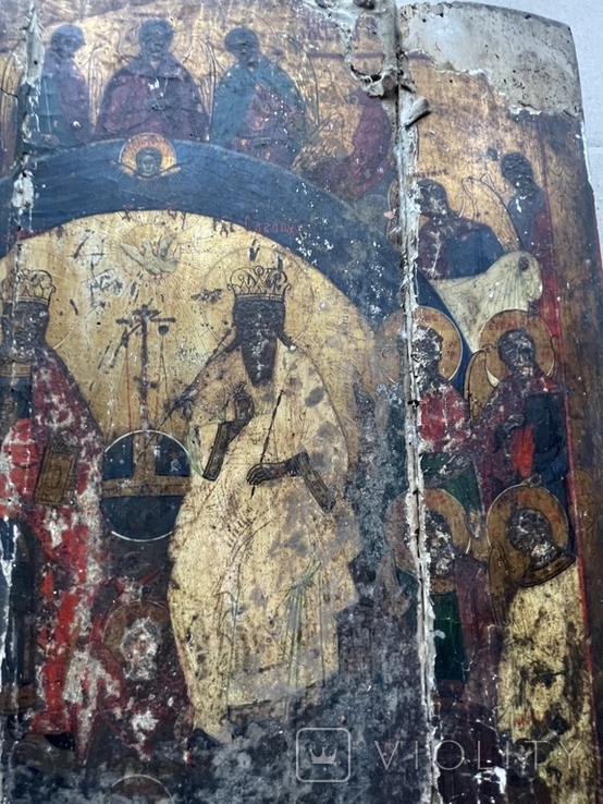 Икона Святая Троица новозаветная ., фото №3