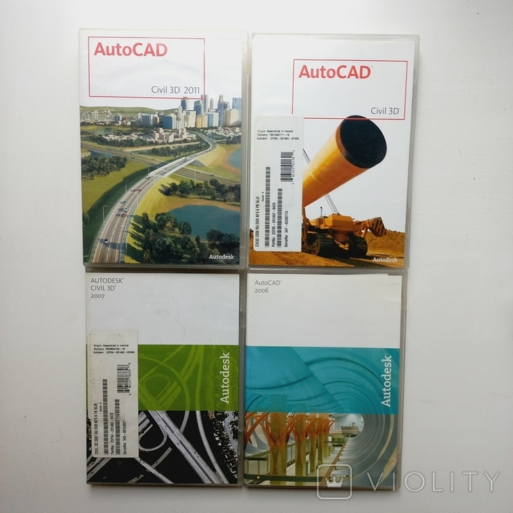 Лицензионные диски AutoDesk - AutoCad, Civil 3d, MapGuide, Revit., фото №6