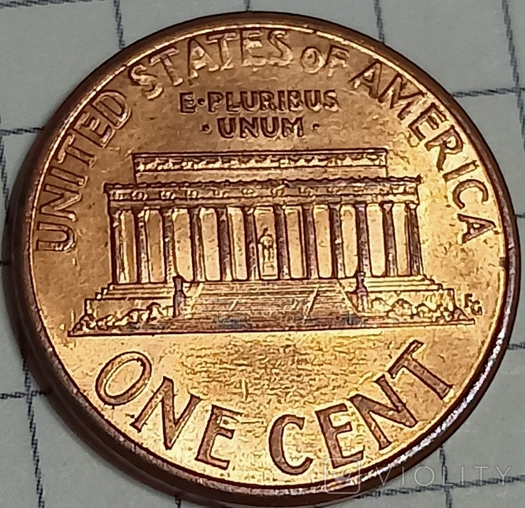 США 1 цент 1998, фото №3