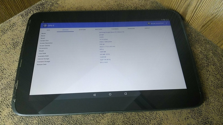 Планшет Samsung Google Nexus 10. екран 2K 2560х1600 10 дюймів, numer zdjęcia 8
