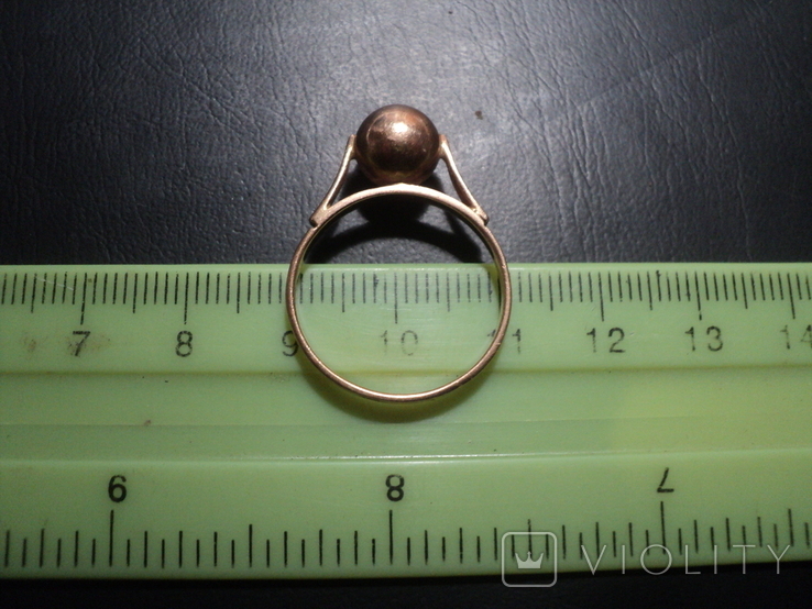 Перстень ссср 583 3гр, фото №5