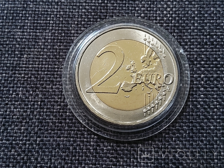 2 евро (в капсуле), фото №4