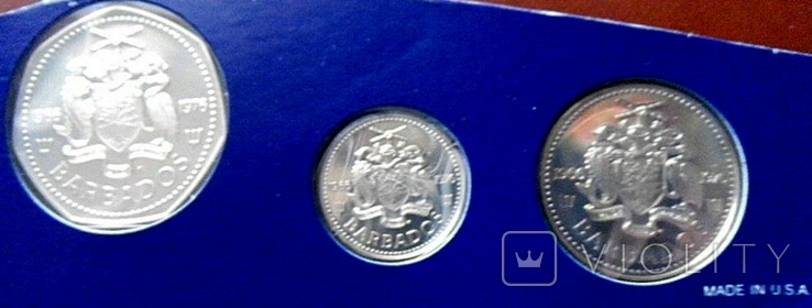 Набор монет Барбадос 1976 состояние PROOF, фото №7