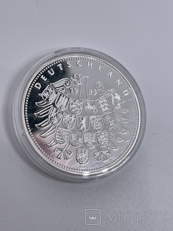 Пам'ятна срібна монета 999 проби, фото №5