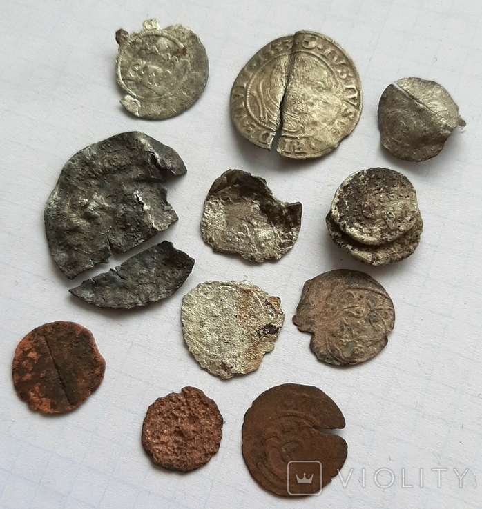 Пошкоджені монети пізнього середньовіччя, фото №4