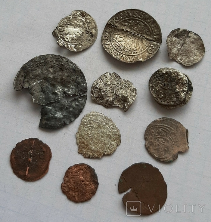 Пошкоджені монети пізнього середньовіччя, фото №5