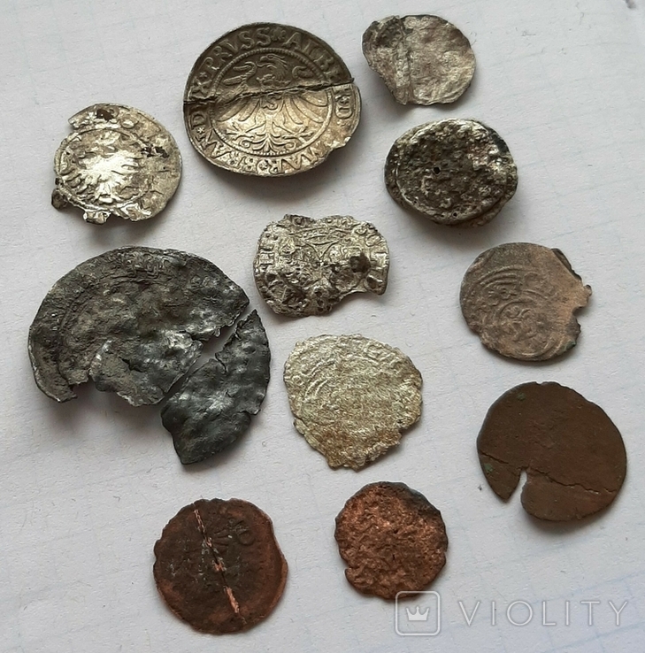 Пошкоджені монети пізнього середньовіччя, фото №7