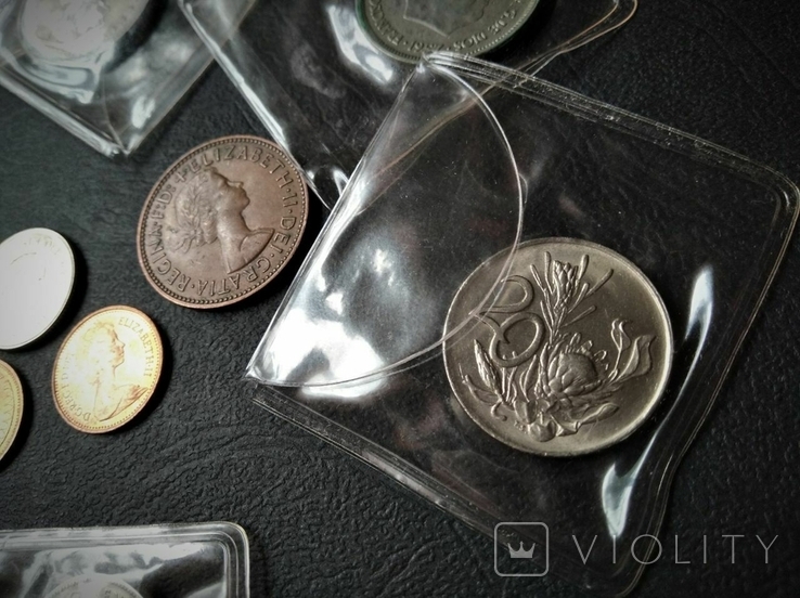 Великобритания набор монет разные (+ холдэры ), фото №8