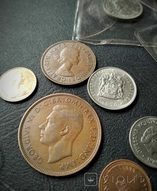 Великобритания набор монет разные (+ холдэры ), фото №11