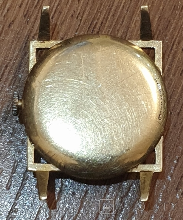 Вінтажний золотий годинник Longines, фото №9