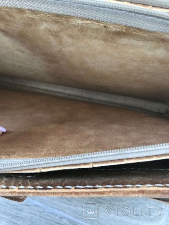 Шкіряний сумка портфель, фото №8