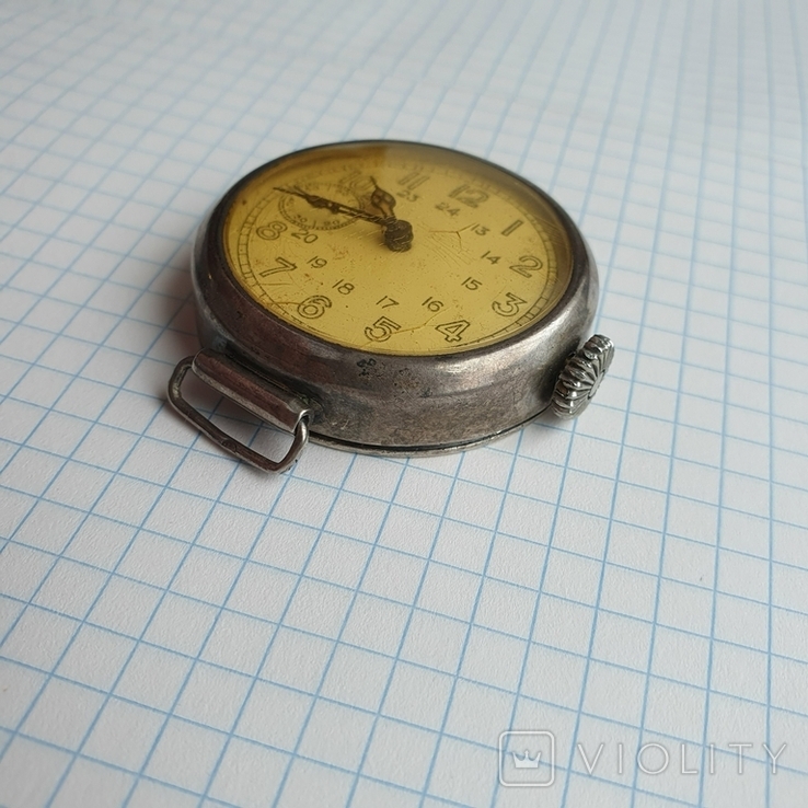 Механические часы кирова серебряный корпус 875 проба, фото №4
