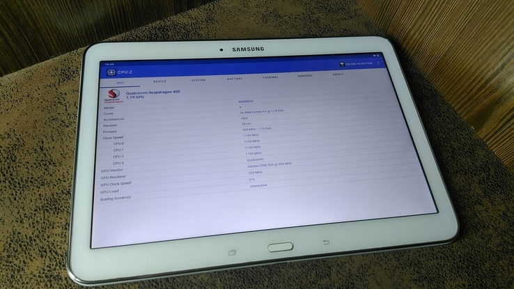 Планшет Samsung Galaxy Tab4 SM-T530 NU 4 ядерний 11 андроїд, фото №8