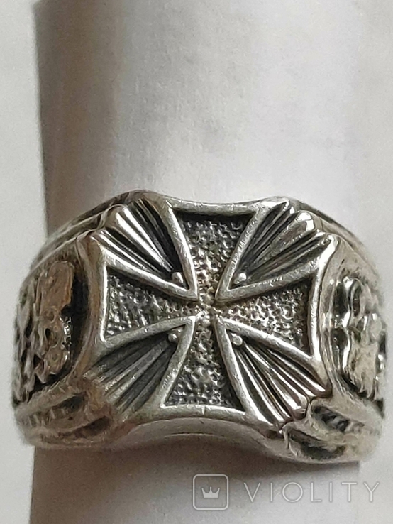 Перстень серебро, фото №2