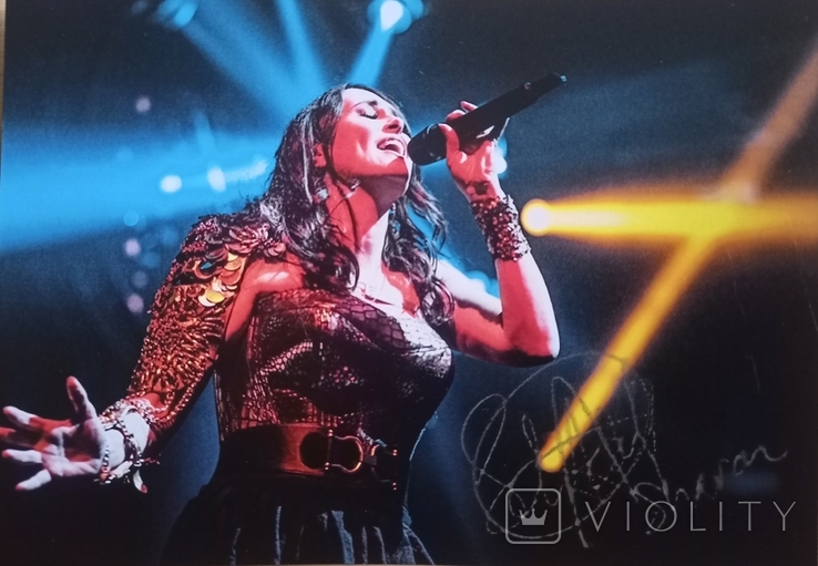 Sharon den Adel Within Temptation Фото з автографом 1