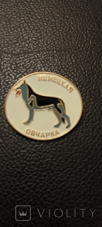 Знак Немецкая овчарка времён СССР, фото №2