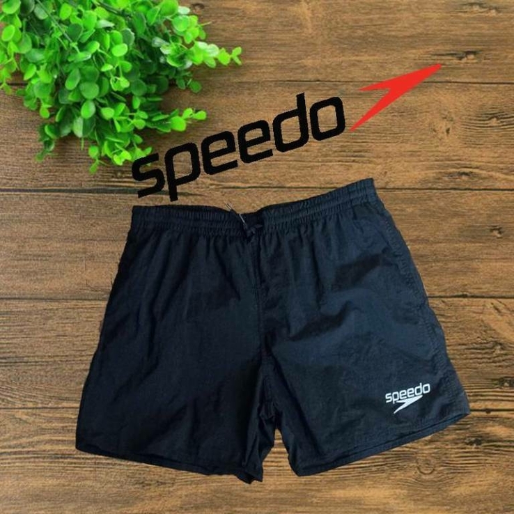 Speedo шорты мужские пляжные / повседневные с плавками черные М, фото №2