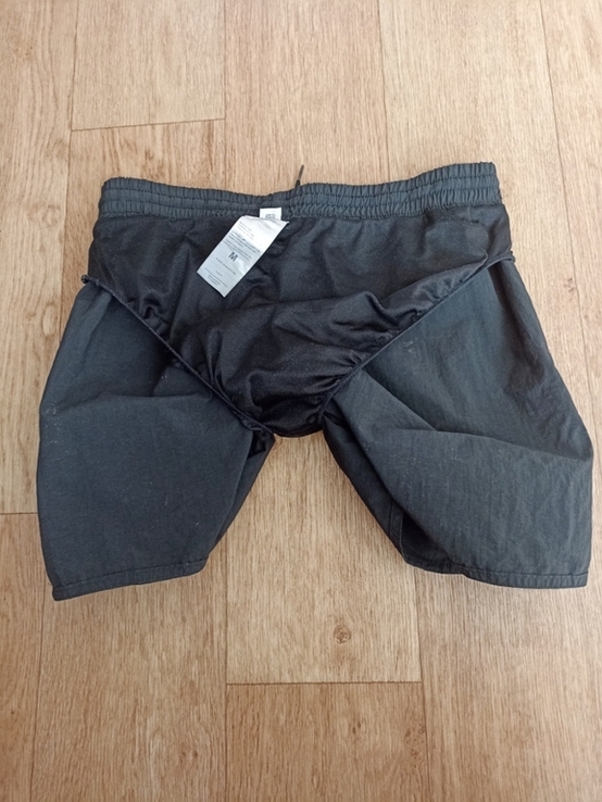Speedo шорты мужские пляжные / повседневные с плавками черные М, фото №7
