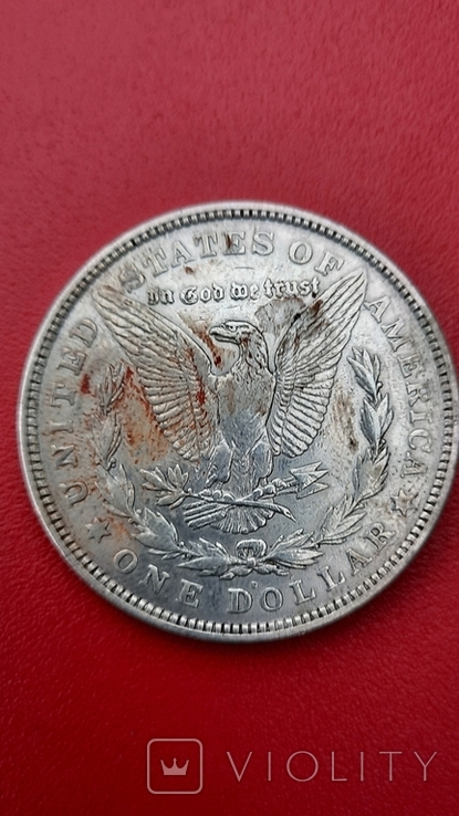 Американский доллар 1921 року з буквою D.., фото №3