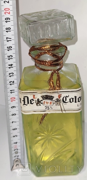 Вінтажний Одеколон IVE Eau De Cologne 75% RAS L.F, фото №4