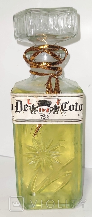 Вінтажний Одеколон IVE Eau De Cologne 75% RAS L.F, фото №5