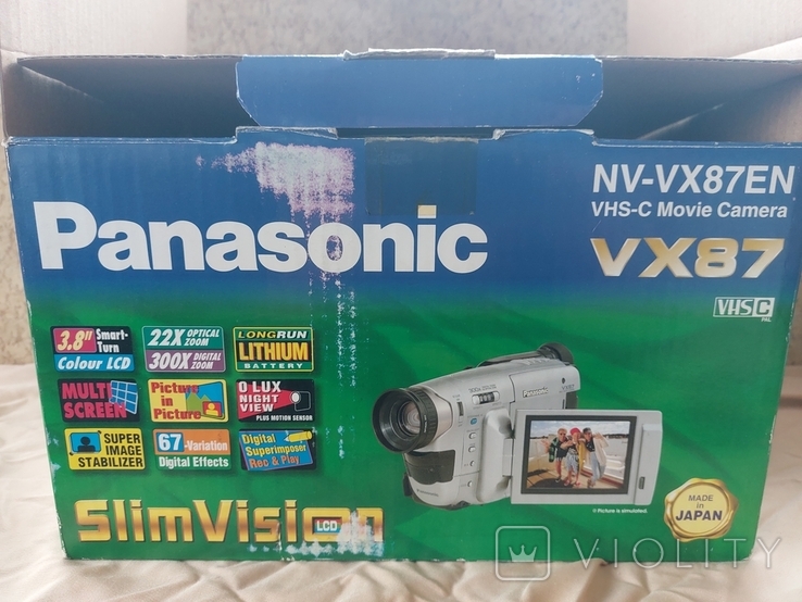 Видеокамера Panasonic новая с аксессуарами, фото №8
