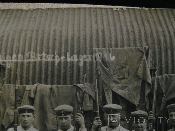 Немцы чистят оружие, 1916 г, фото №10