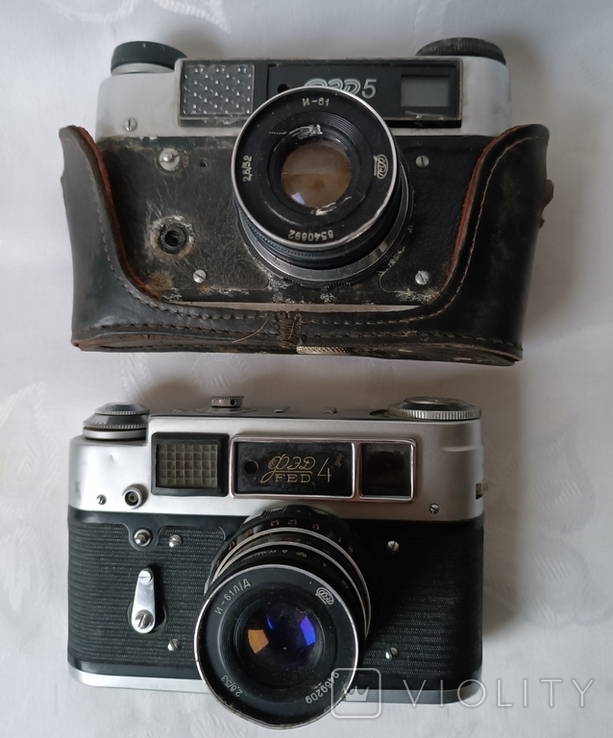 2 фотоапарати ФЕД на запчастини, фото №5