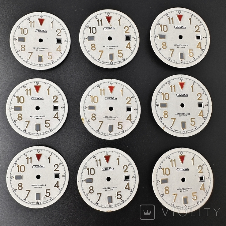 Слава автоподзавод новые циферблаты. С хранения. Начало 2000-х годов. По фотографиям вид, фото №2