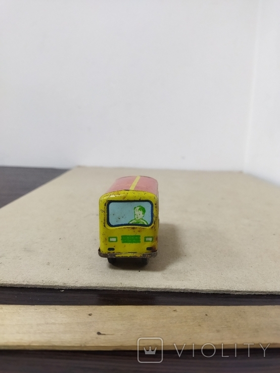 Іграшка механічна заводна автобус від настольної ігри, фото №3