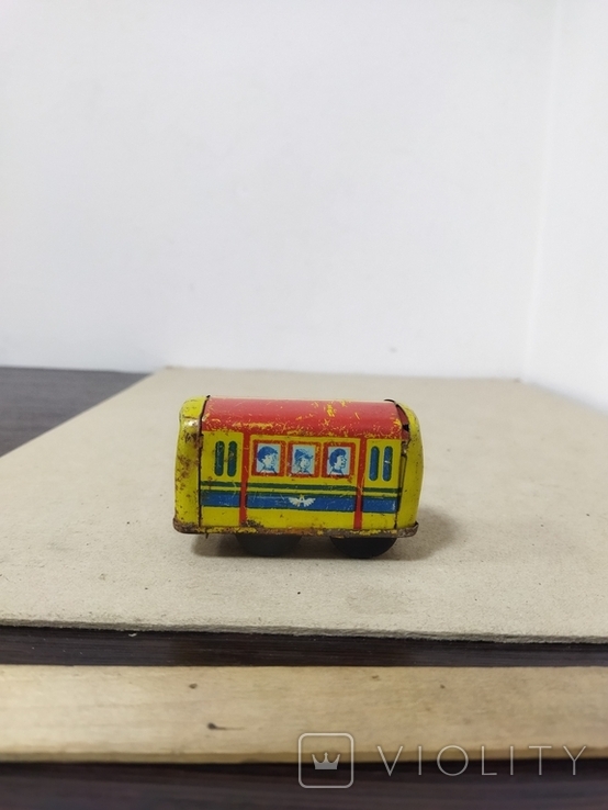 Іграшка механічна заводна автобус від настольної ігри, фото №4