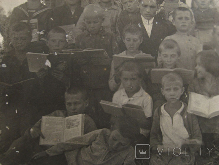 Школьники, босые ноги, с Терешки , 1936 г., фото №8